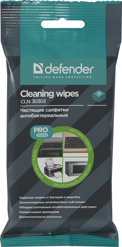 

Салфетки для поверхностей Defender CLN 30303 PRO Series