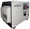 Генератор дизельный Hyundai DHY 8500SE-T фото