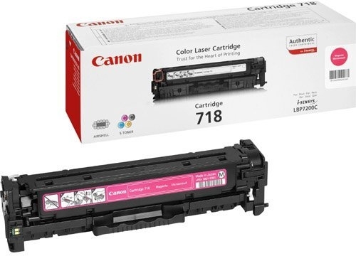

Лазерный картридж Canon 718 Magenta (2660B002), Magenta (пурпурный), 718 Magenta