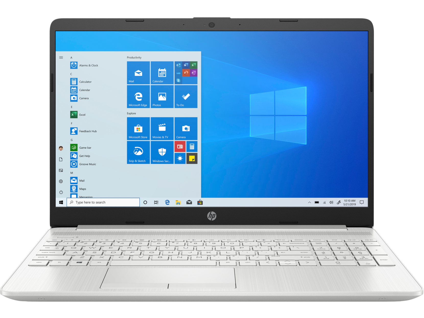 

Ноутбук HP 15-dw3000ur (2X2A1EA) серебристый