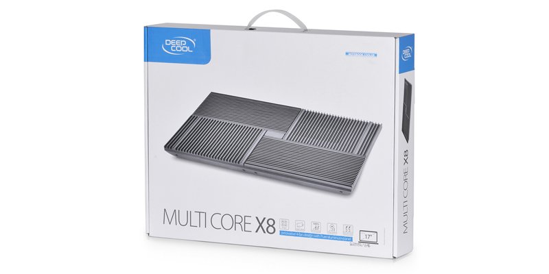 Подставка для ноутбука DeepCool MULTI CORE X8 (MULTICOREX8) .
