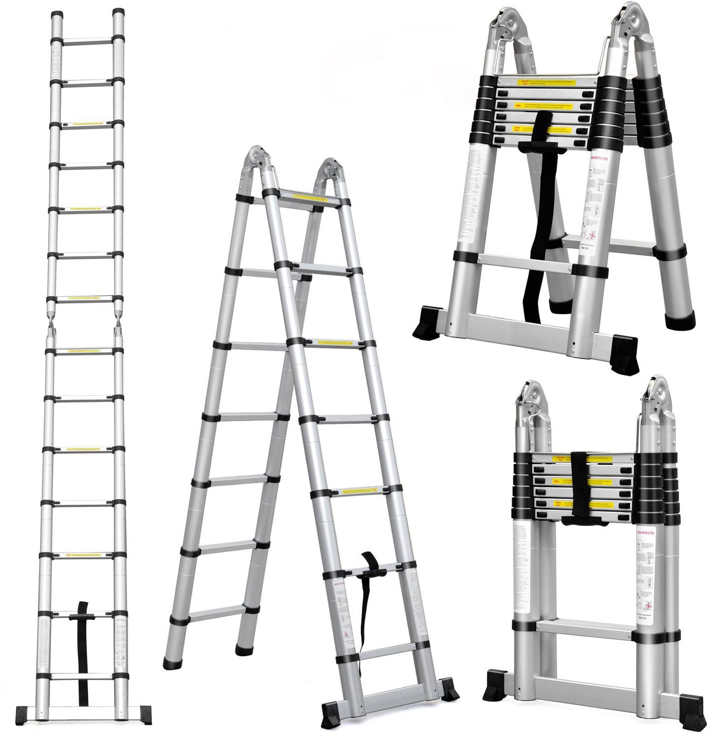 

Лестница-трансформер телескопическая UPU Ladder UP440D 4,4 м, UPU Ladder UP440D