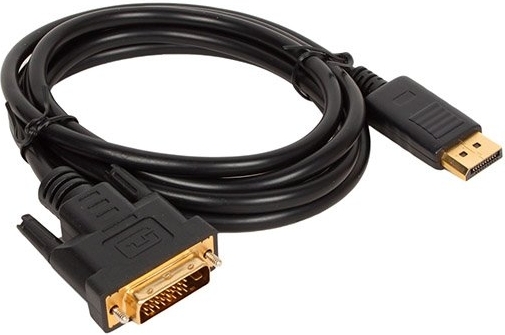 

Кабель Telecom DisplayPort (m) / DVI-D DL (m) (TA668-1.8M) 1.8м, черный, TA668-1.8M