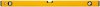 Уровень FIT Стайл, 3 глазка, желтый усиленный корпус, фрезер. рабочая грань, шкала, Профи 800 мм  фото