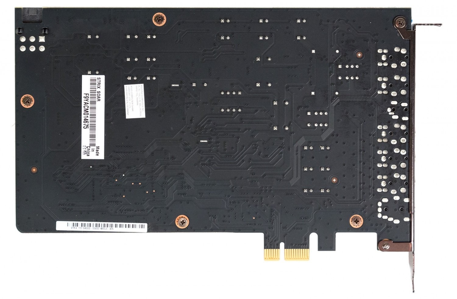 Звуковая карта asus pci e strix soar