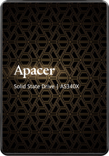 

Накопитель SSD 480 Гб Apacer AS340X (AP480GAS340XC-1) 2.5" SATA-III, Черный