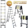 Лестница-стремянка телескопическая алюминиевая UPU Ladder UPT508 2,6 м фото