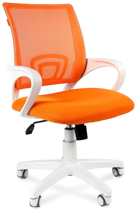 

Кресло офисное Chairman 696 Оранжевое/белый пластик, 696 Оранжевое/белый пластик, Оранжевый